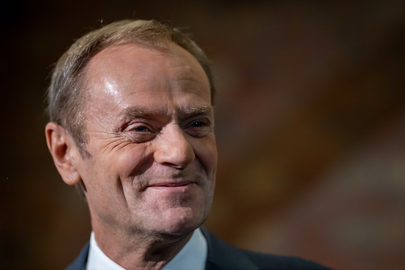 Donald Tusk zażartował z Paulo Sousy i Samuela Pereiry.