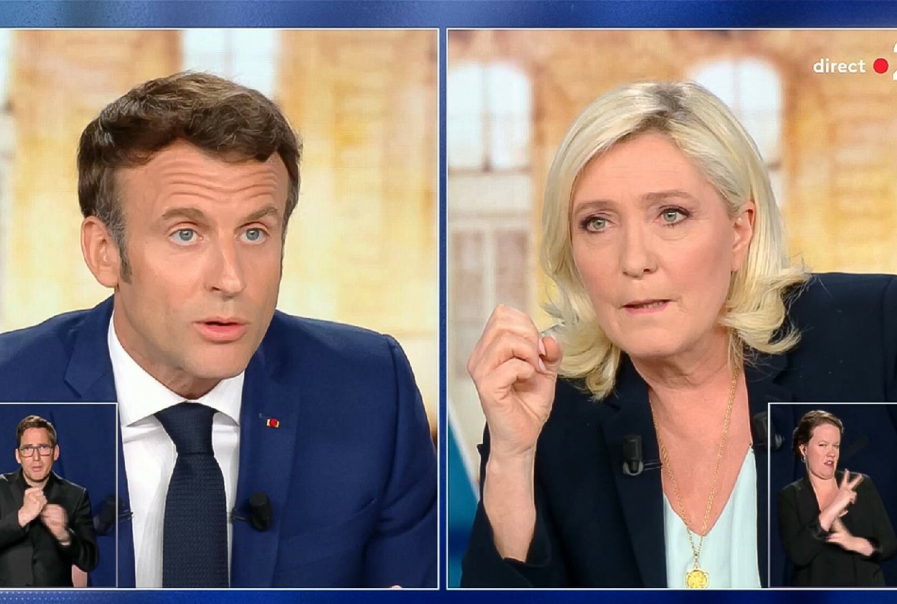 Wybory we Francji. Mowa ciała Macrona i Le Pen. Eksperci ujawniają, co ich zdradziło