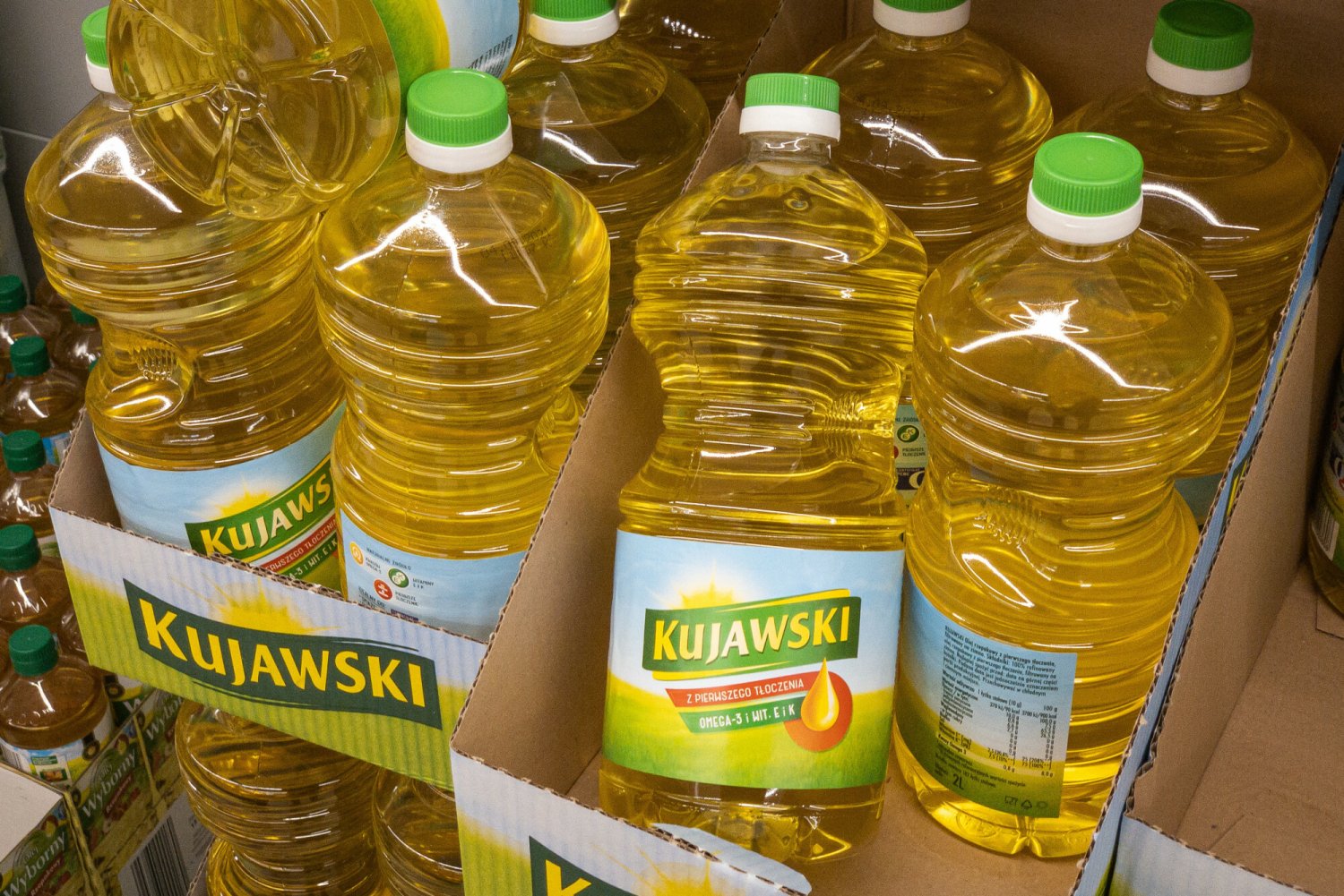 W Inowrocławiu klienci sklepu walczyli o przeceniony olej.