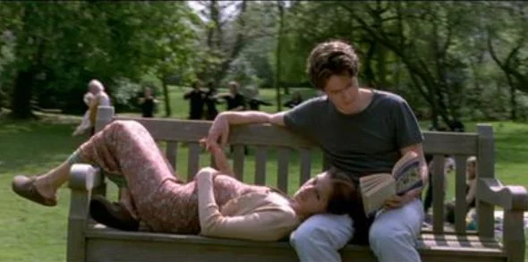 Scena z filmu "Notthing Hill".