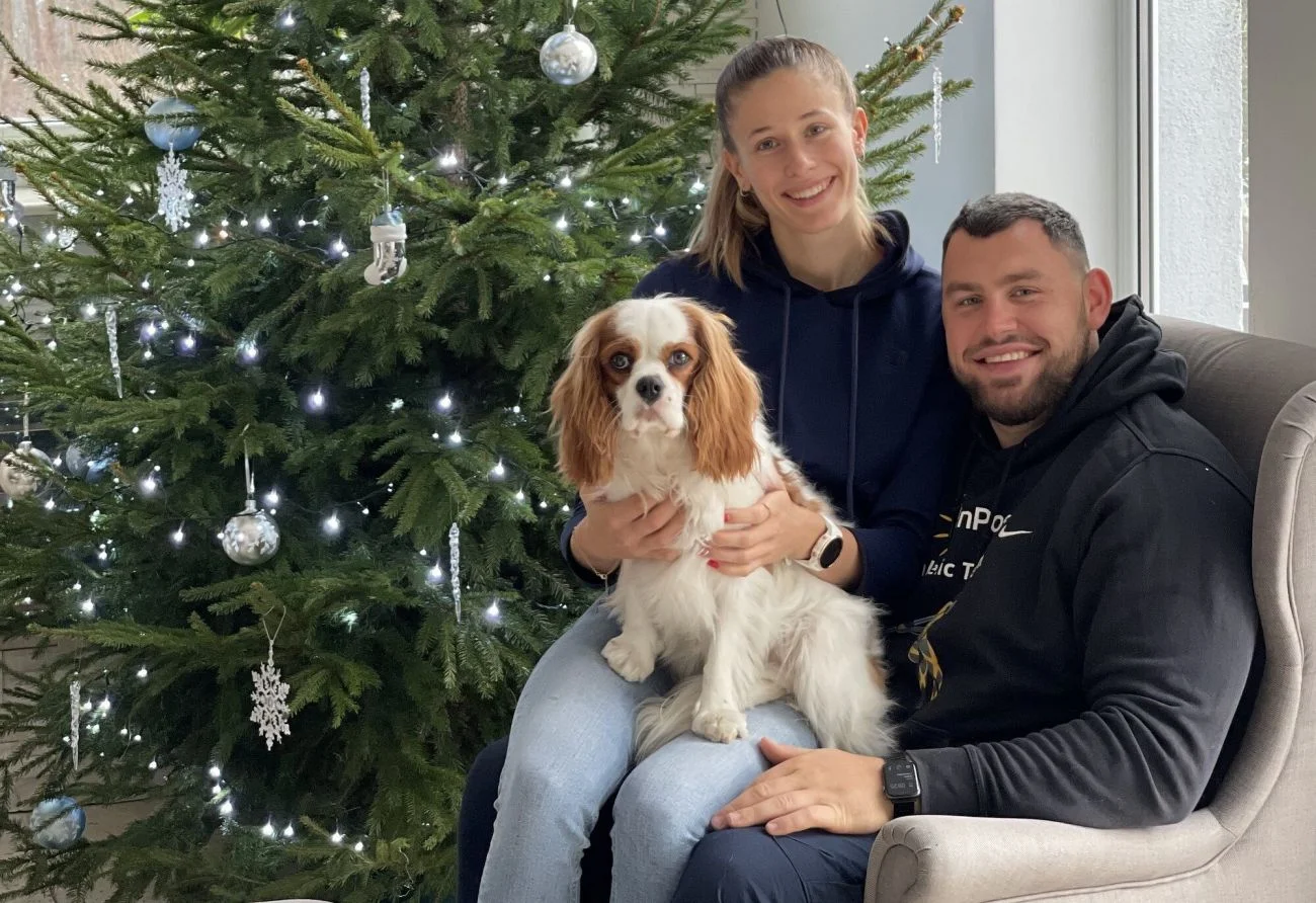 Natalia Kaczmarek i Konrad Bukowiecki w tym roku święta spędzają po raz pierwszy razem