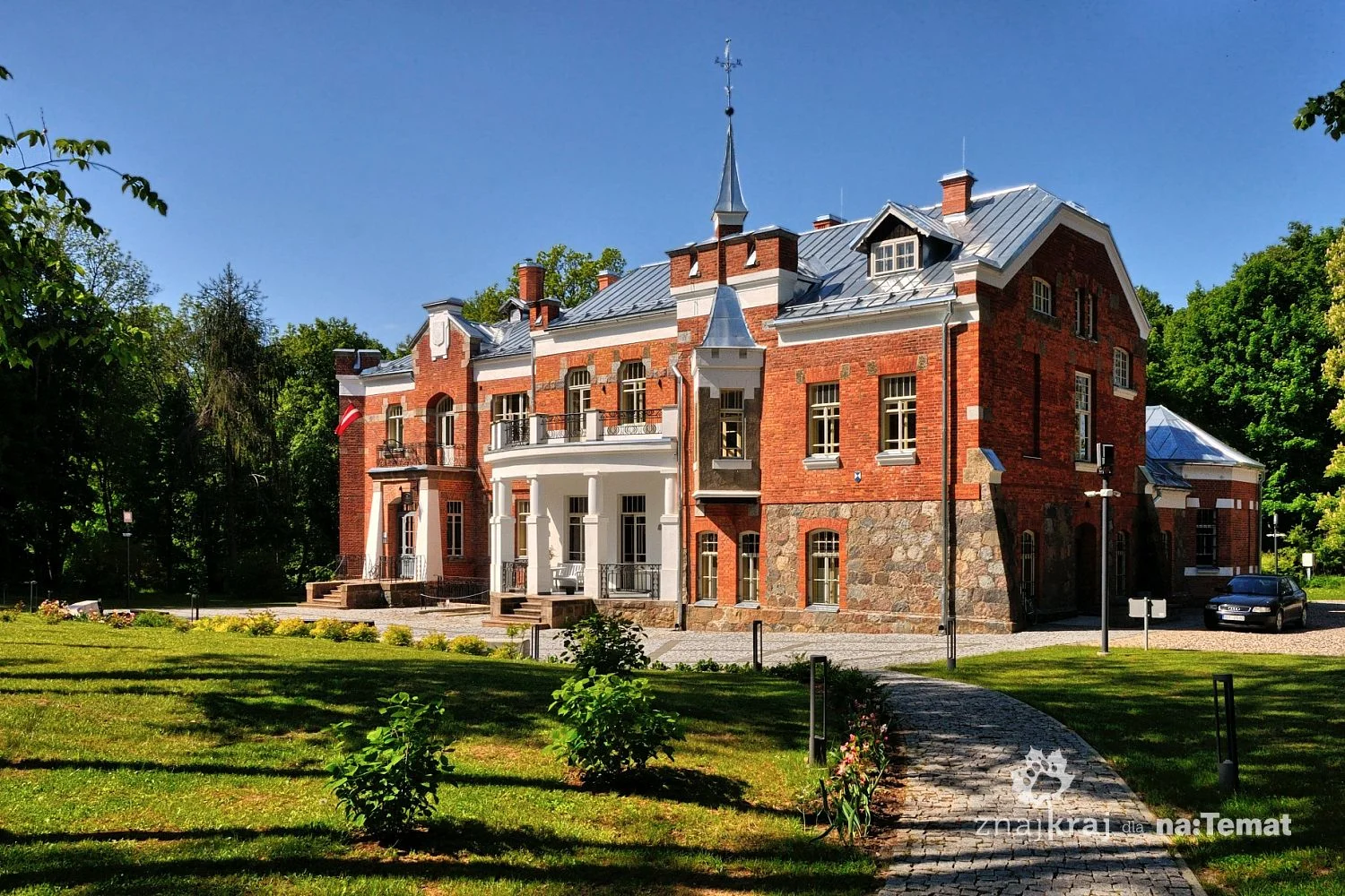 Lūznava - dwór Kierbedziów