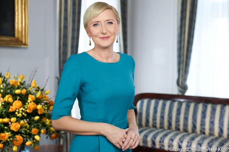 Pierwsza Dama nie stroni od żywych kolorów