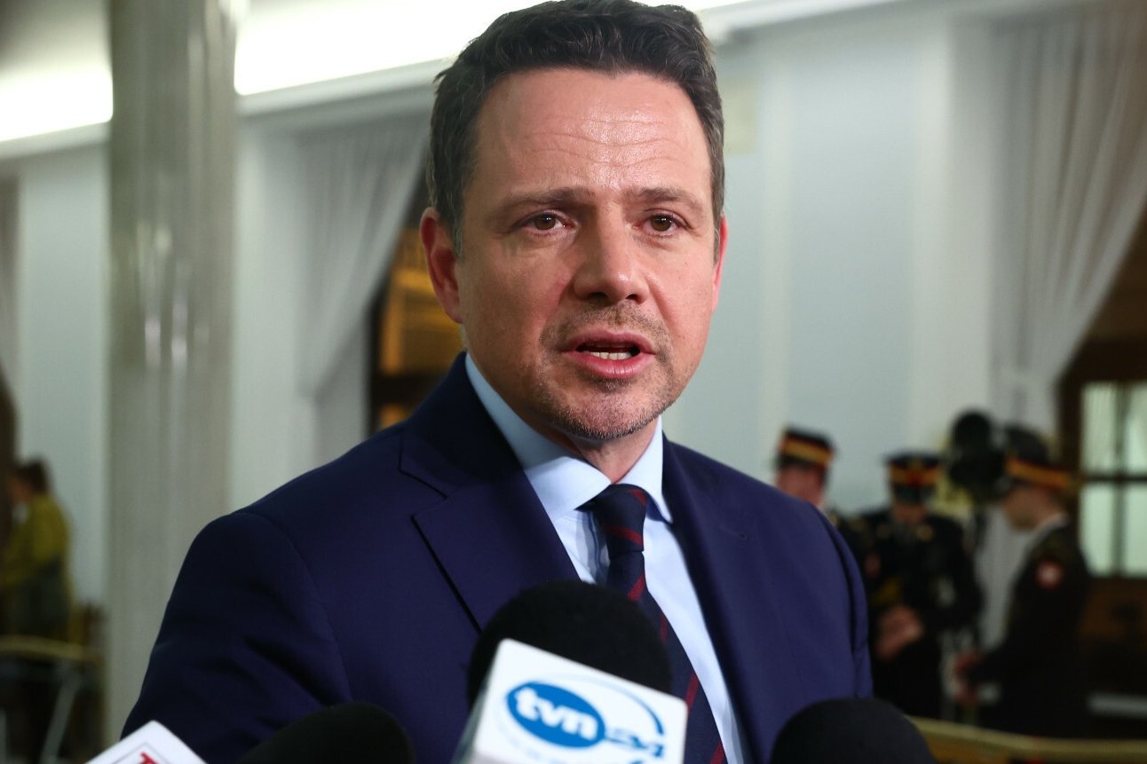 Prezydent Warszawy Rafał Trzaskowski.