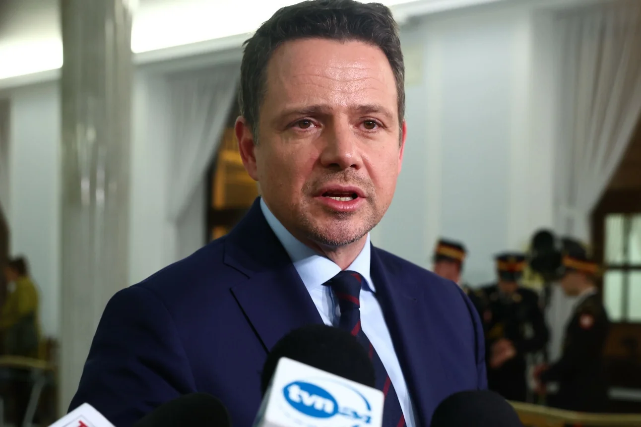 Prezydent Warszawy Rafał Trzaskowski.