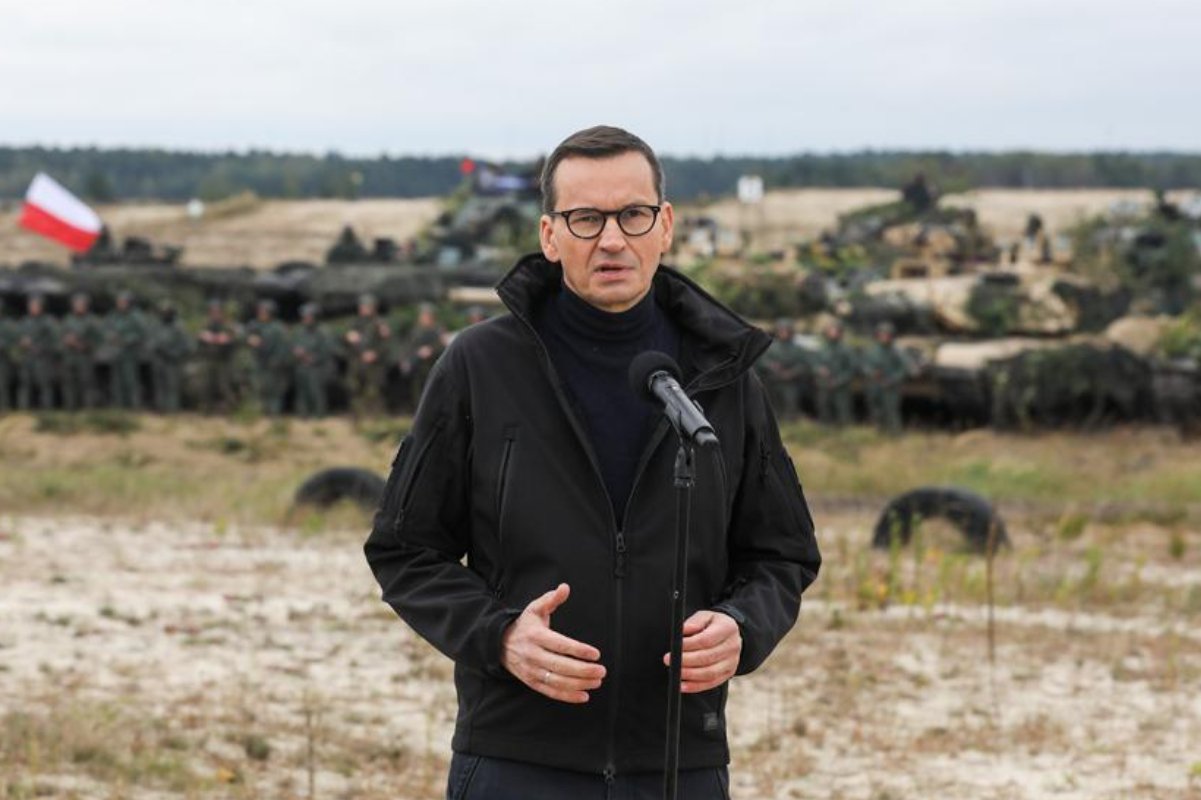 Mateusz Morawiecki skomentował ostatnie działania Rosjan ws. Ukrainy.