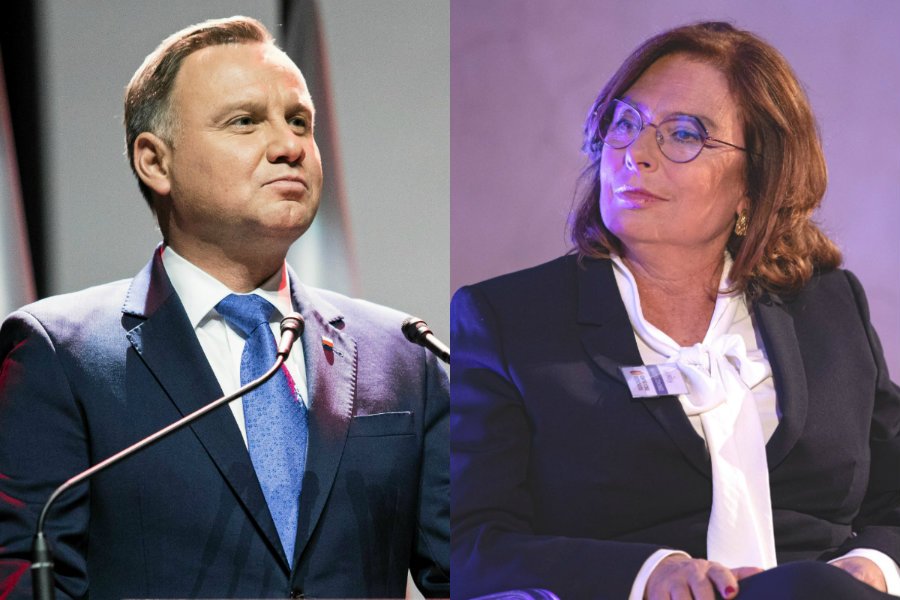 Andrzej Duda zdecydowanie wygrałby z Małgorzatą Kidawą-Błońską, gdyby spotkali się w drugiej turze wyborów prezydenckich.