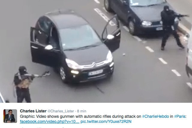 Tak wyglądają terroryści, którzy zaatakowali redakcję "Charlie Hebdo"