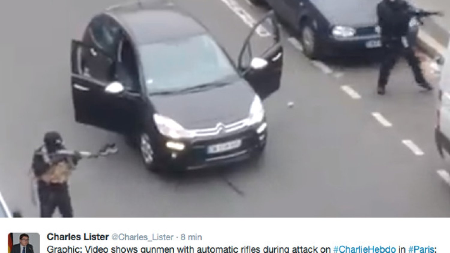 Tak wyglądają terroryści, którzy zaatakowali redakcję "Charlie Hebdo"