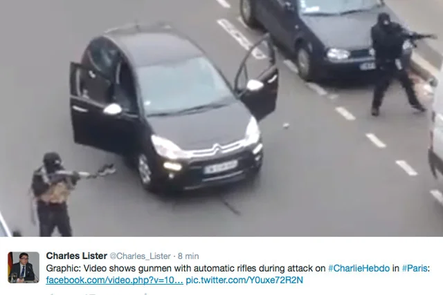 Tak wyglądają terroryści, którzy zaatakowali redakcję "Charlie Hebdo"