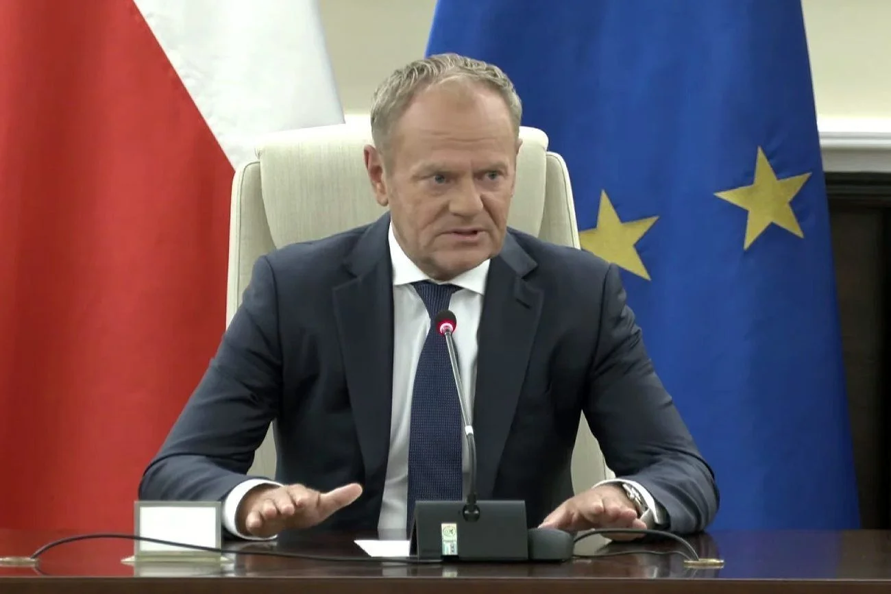 "Mamy prawdopodobnie do czynienia z prowokacją na dużą skalę". Tusk o ataku dronów. Tusk o ataku rosyjskich dronów. "Prowokacja na dużą skalę".