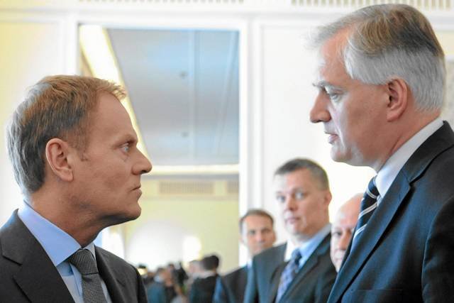 Donald Tusk i Jarosław Gowin