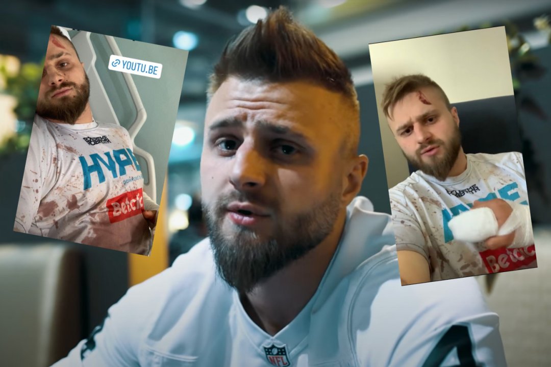 FAME MMA: Ferrari pocięty maczetami? Pokazał filmik po ataku [WIDEO