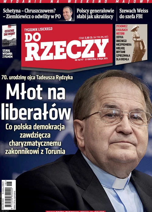 Okładka najnowszego numeru "Do Rzeczy"