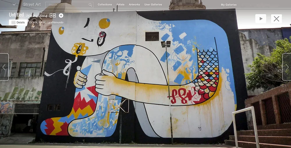 Screen z Google Maps / Street Art