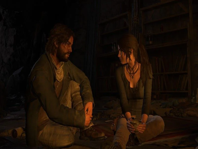 Screen z gry Rise of the Tomb Raider
Takie ujęcia w grze nie są niczym wyjątkowym.