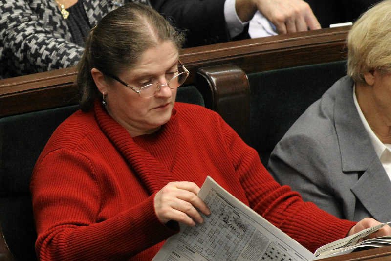 Krystyna Pawłowicz znalazła się w grupie najgorszych posłów w rankingu tygodnika "Polityka".