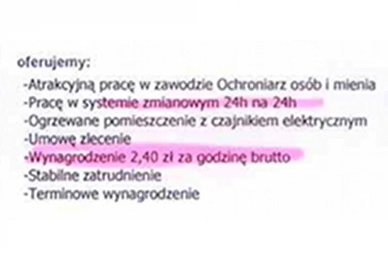 Treść ogłoszenia
