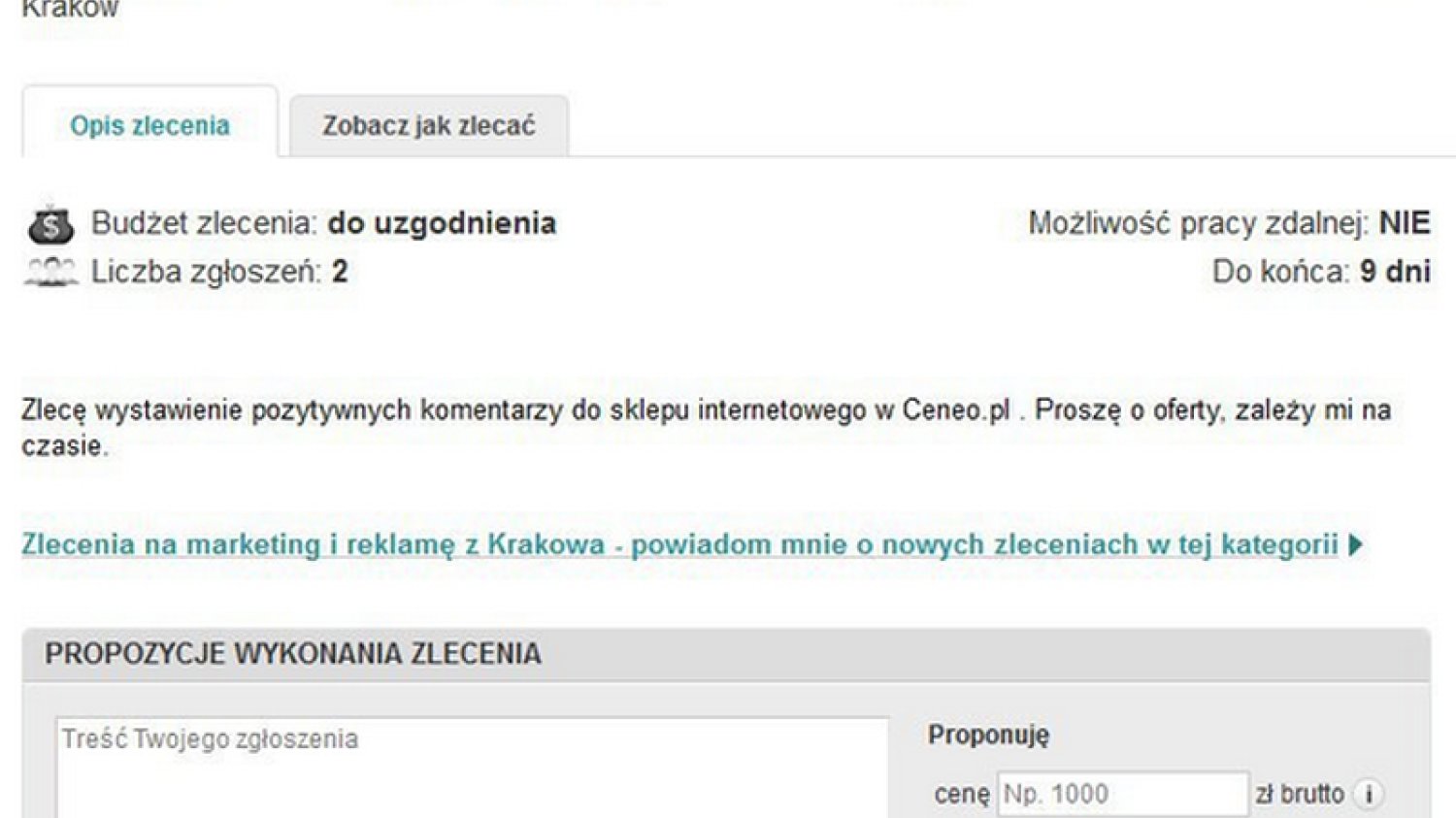 "Zlecę pisanie pozytywnych komentarzy" – takich ofert jest w sieci coraz więcej
