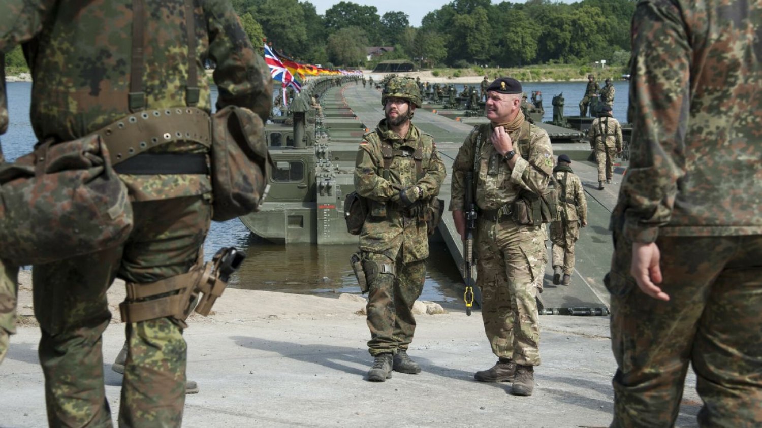 Żołnierze Bundeswehry.