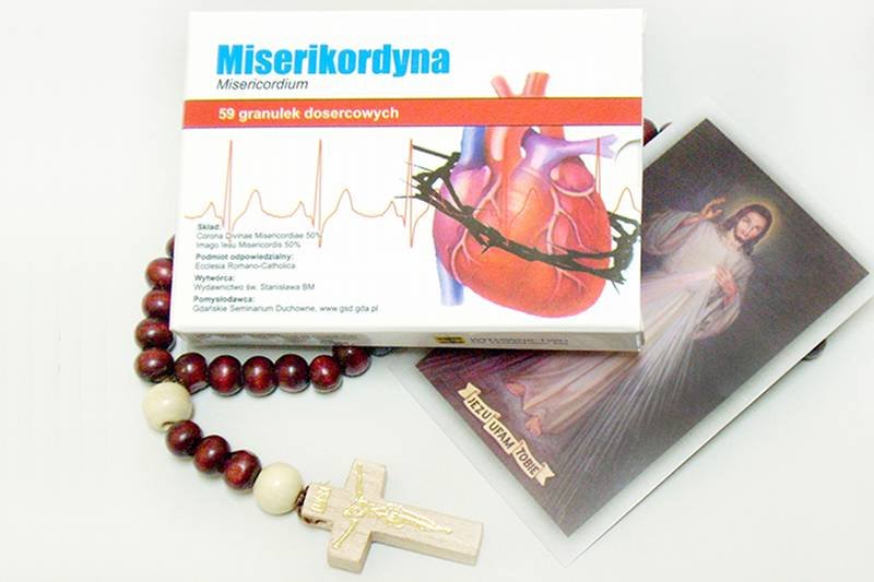 Miserikordyna - "lek duchowy" z Gdańska, który poleca papież Franciszek.