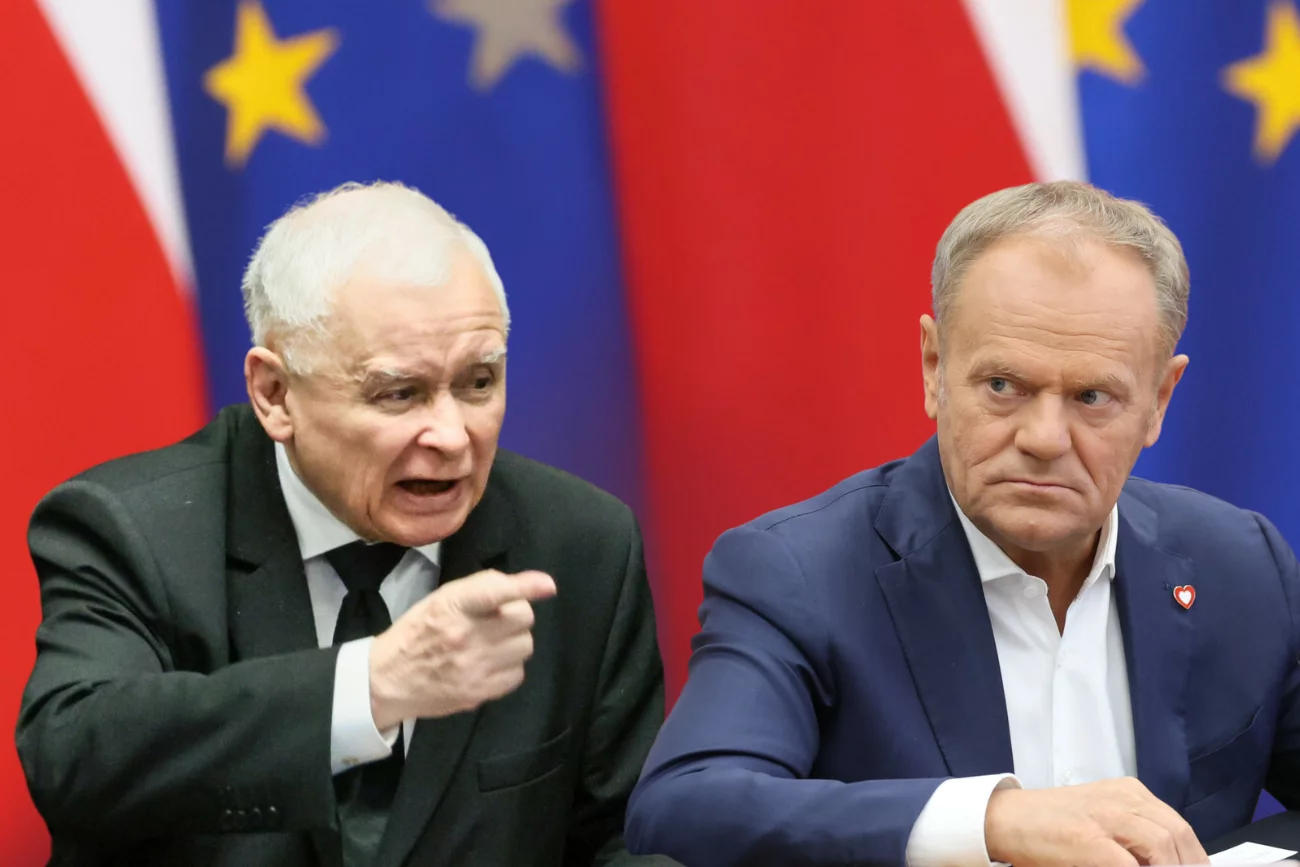 Jarosław Kaczyński i Donald Tusk Jarosław Kaczyński i Donald Tusk