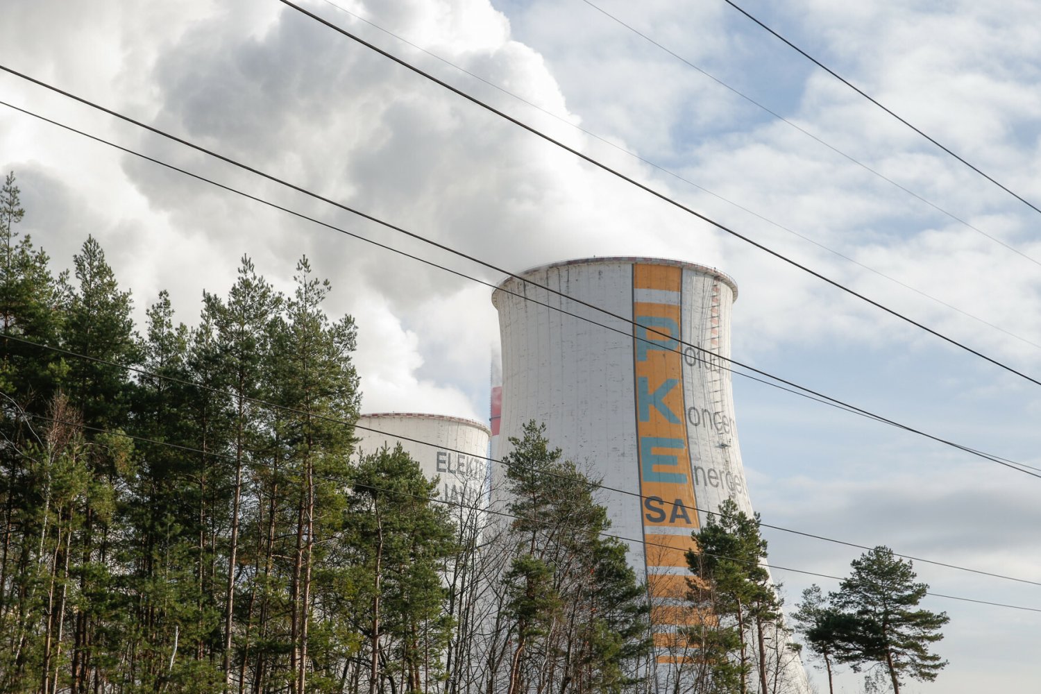 Elektrownia w Jaworznie.