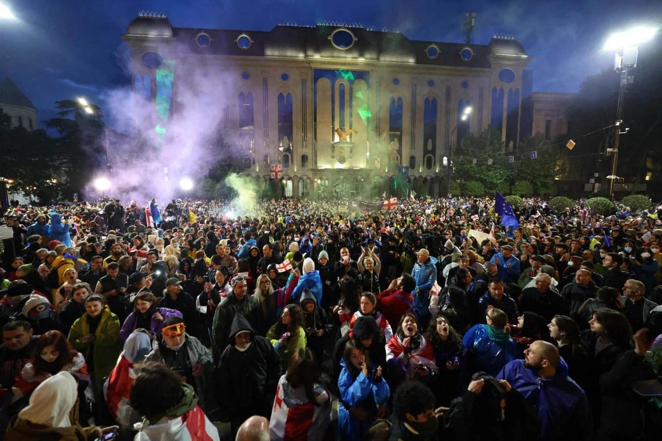 Masowe protesty w Gruzji. Do akcji wkroczyła policja