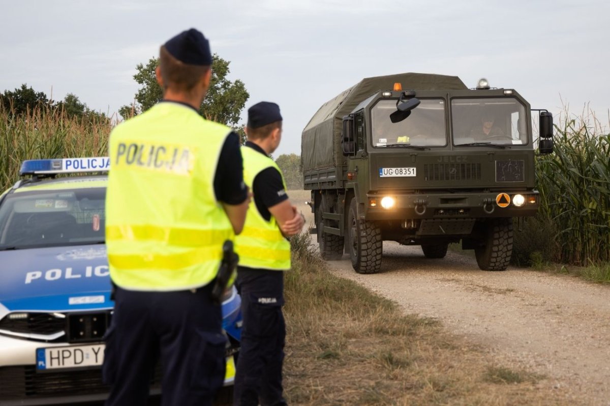 Pierwszy zestrzelony dron odnaleziony. RCB wystosowało apel do obywateli