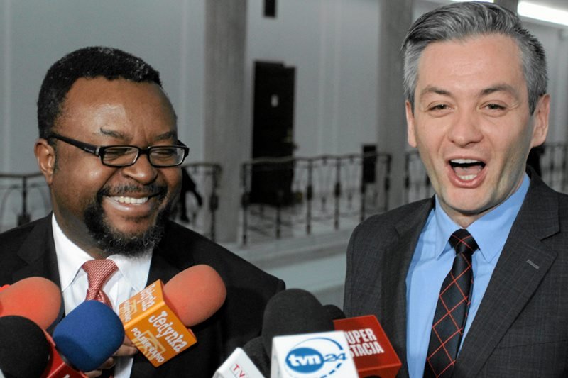 John Godson i Robert Biedroń deklarują, że się przyjaźnią, ale często spierają się o kwestie światopoglądowe.