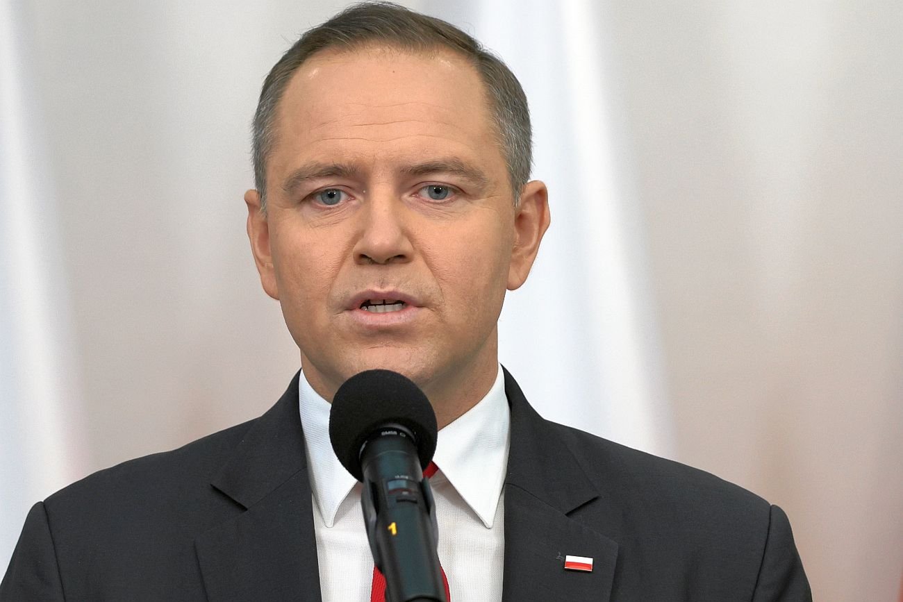 Nawrocki spoke about cooperation with the government. abruptly  he got a question and dropped his mask