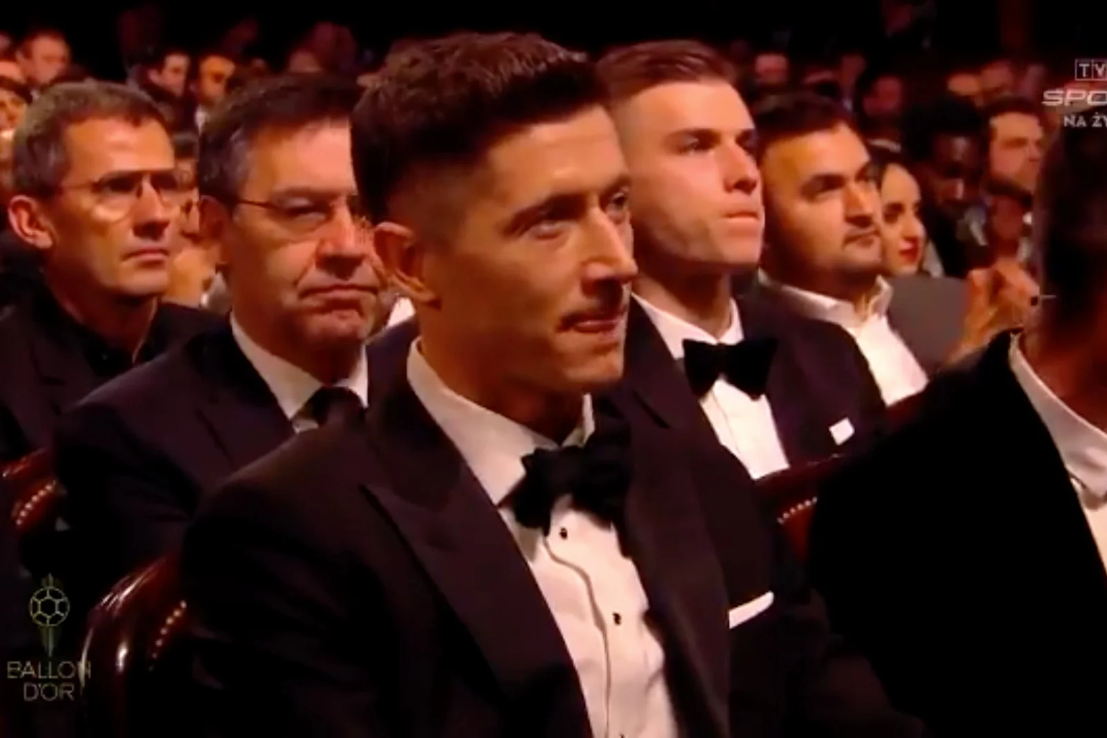 Robert Lewandowski był ósmy w plebiscycie "Złotej Piłki".