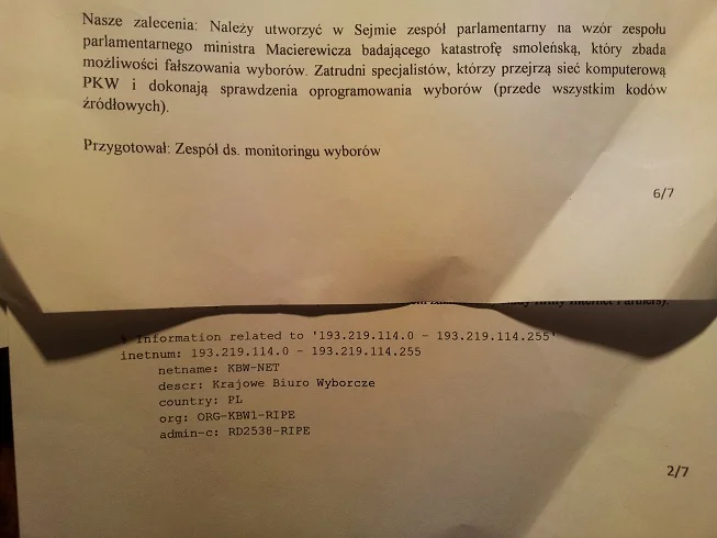 Wnioski autorów dokumentu