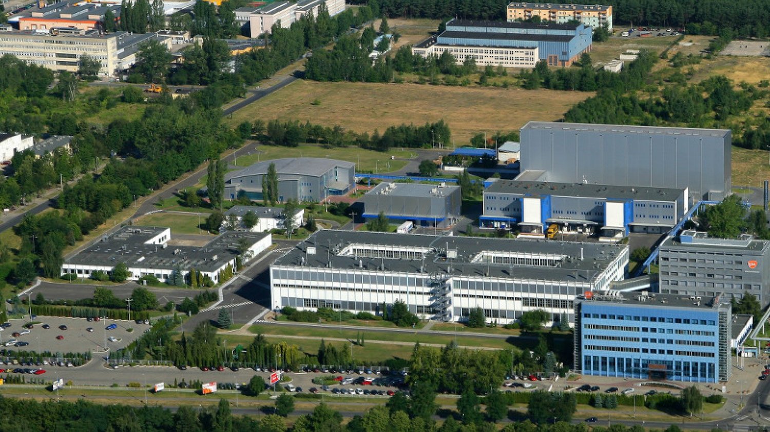 Fabryka GSK w Poznaniu.