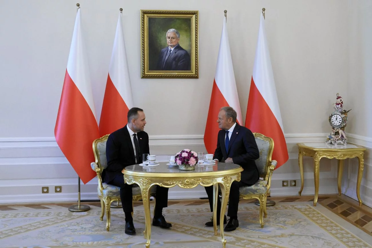 Spotkanie Tuska z Nawrockim. Wiadomo, o czym rozmawiali.