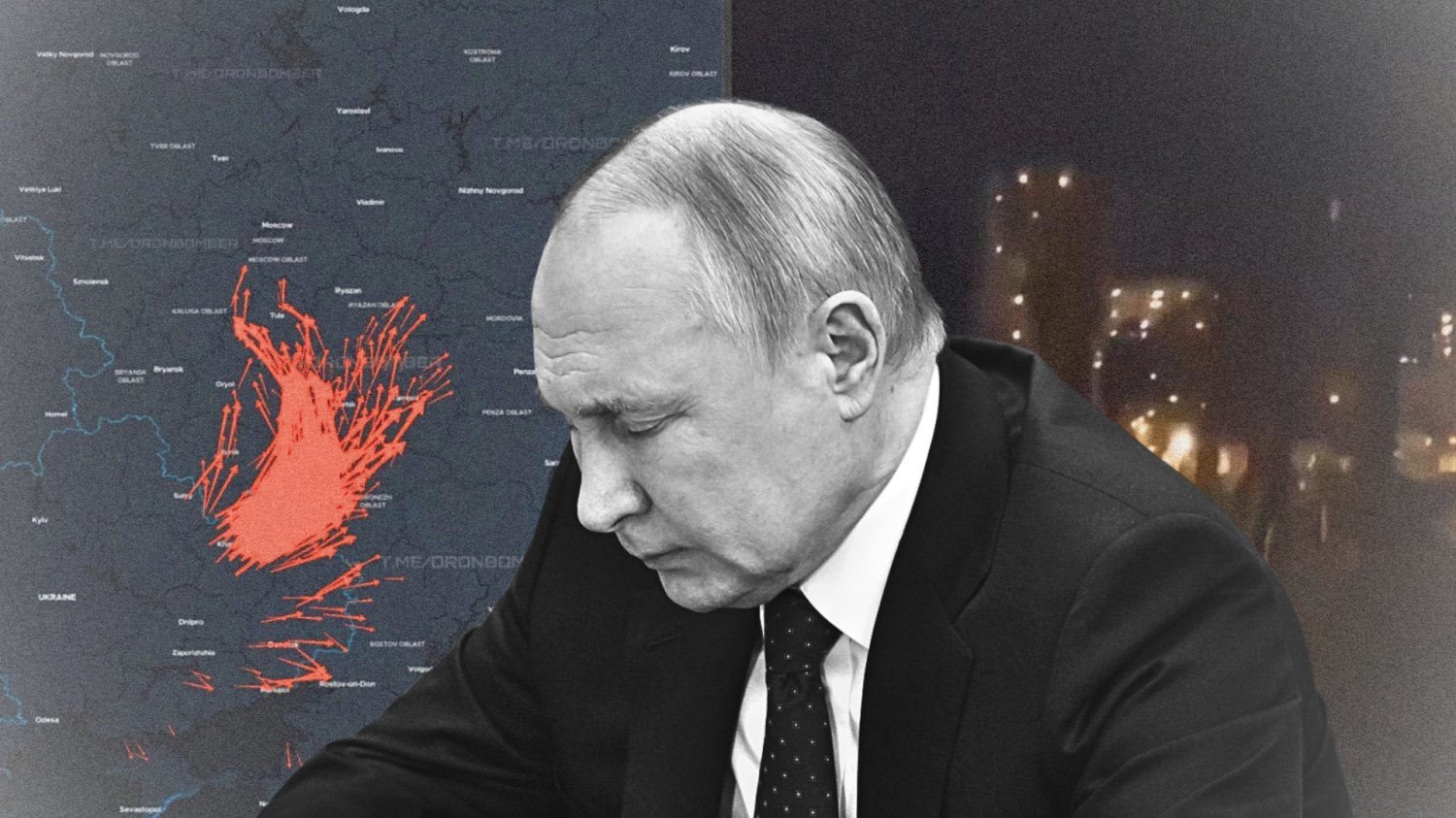 Dronowy atak Ukrainy na Rosję. Ukraina zaatakowała Rosję w nocy z 31 października na 1 listopada