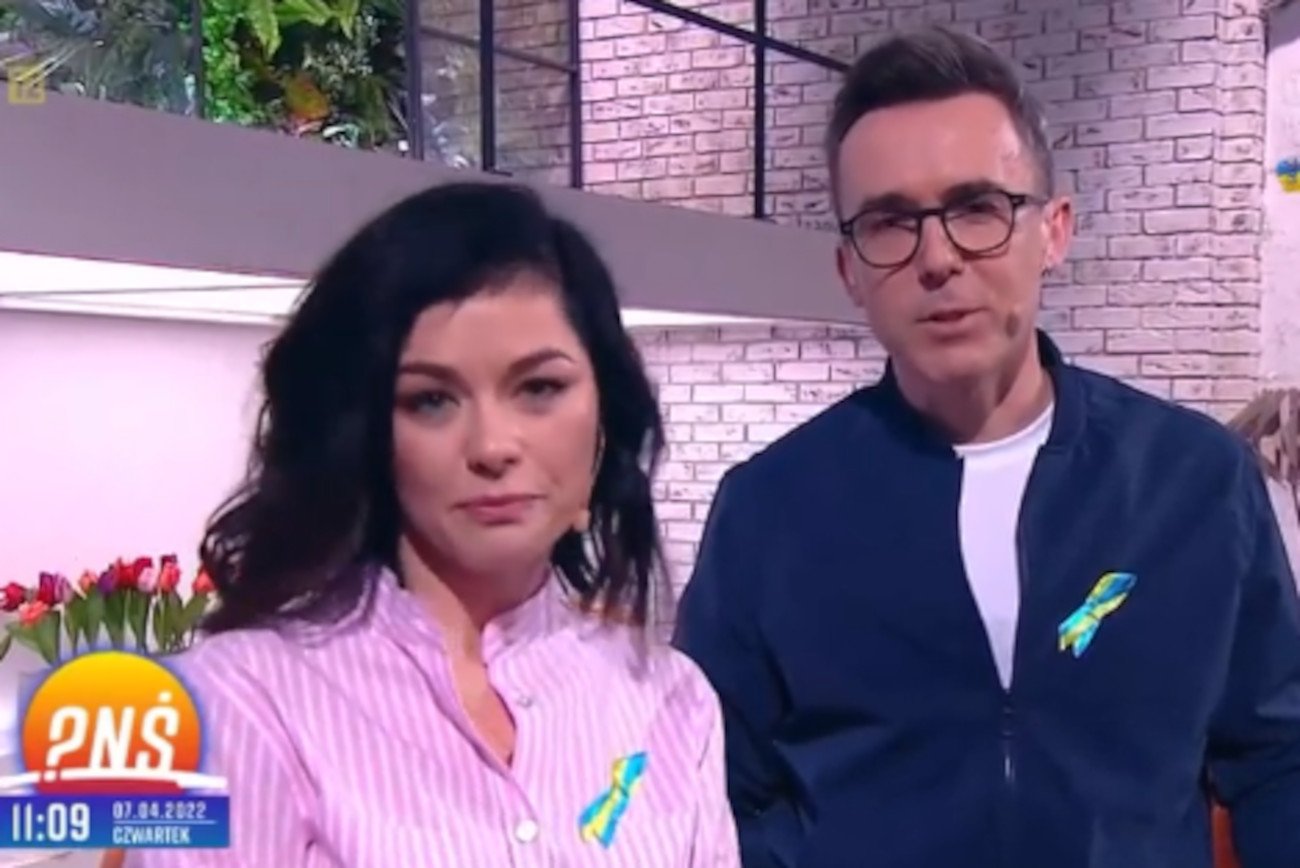 Katarzyna Cichopek popłakała się na wizji.