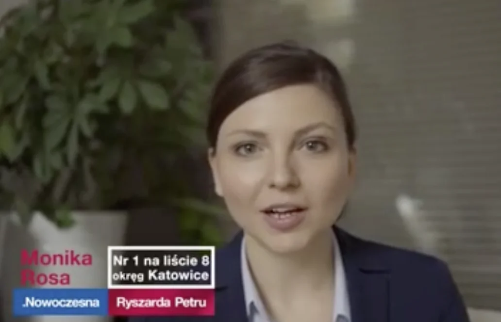 Monika Rosa z .Nowoczesnej