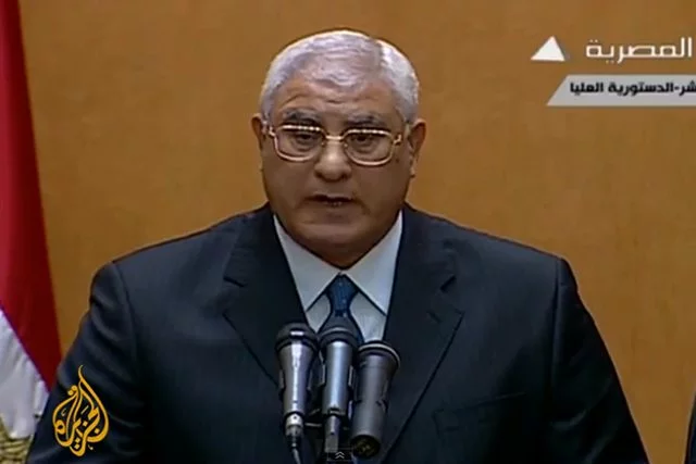 Adli Mahmud Mansur został tymczasowym prezydentem Egiptu