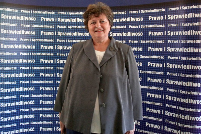 Gabriela Masłowska – posłanka klubu PiS, która zapowiedziała walkę z halloweenowymi zabawami w szkołach.