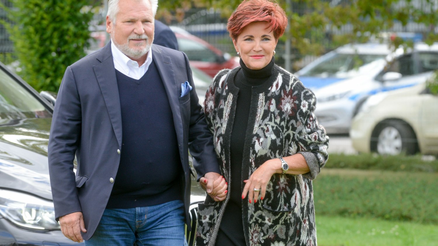 Jolanta i Aleksander Kwaśniewscy.