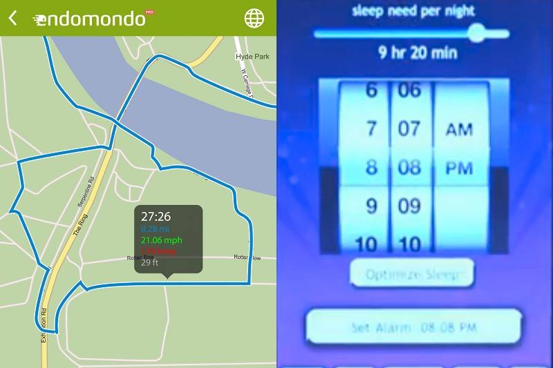 Takie aplikacje jak Proactive Sleep i Endomondo pozwalają nam coraz dokładniej mierzyć naszą codzienność.