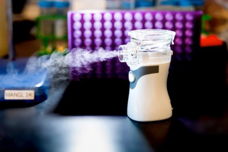 Inhalator na koronawirusa? Nowy, genialny spray na covid-19: AeroNabs.