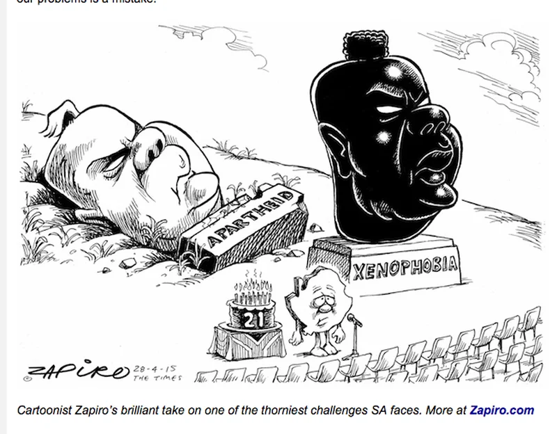 Ksenofobia - nowy apartheid?