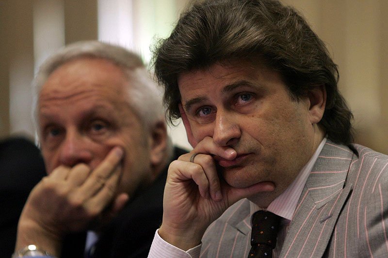 Rok 2007. Stefan Niesiołowski i Janusz Palikot jeszcze w jednej partii.