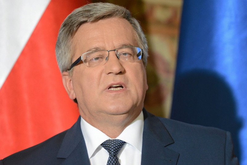 Bronisław Komorowski na pożegnanie usłyszał "przepraszam" od niektórych księży.