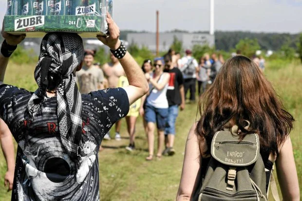 Woodstokowicze w drodze na festiwal