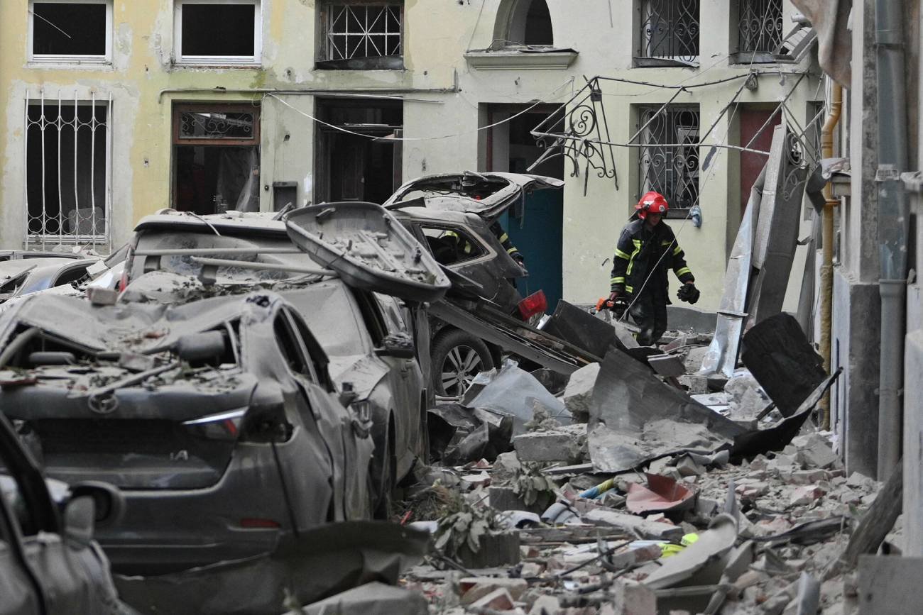 Rosjanie zaatakowali miasto blisko Polski. Dokonano ostrzału Lwowa