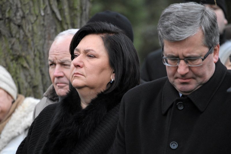 Uroczystości pogrzebowe dziennikarki Teresy Torańskiej na warszawskich Powązkach.