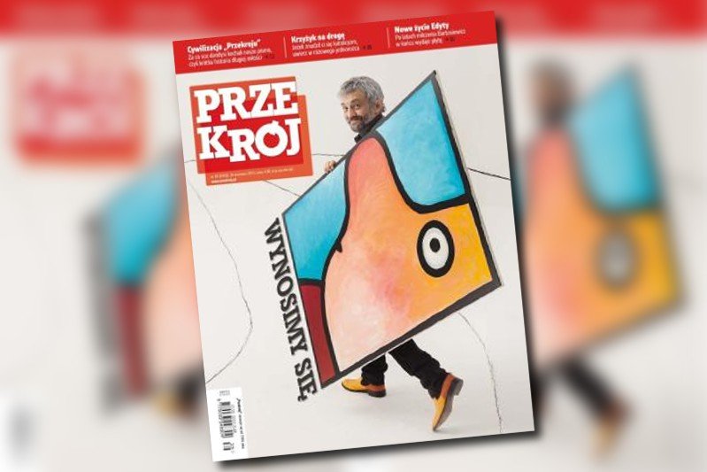 Okładka prawdopodobnie ostatniego numeru "Przekroju".